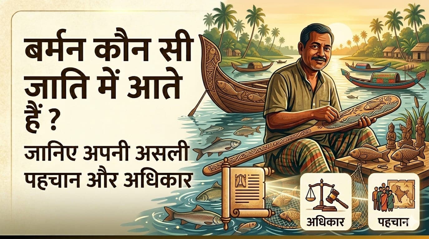 Burman Kaun Si Jati Me Aate Hai