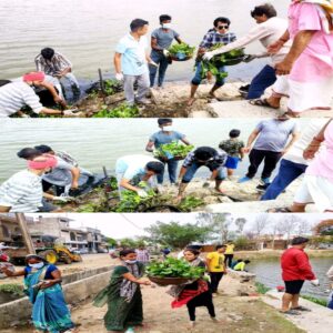 Cinematographer Harish Patel ka Damoh me swachh Bharat abhiyan jari hai