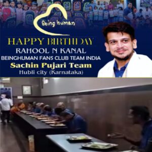 Being human fans club ne rahul kanal ka 40 birthday manaya