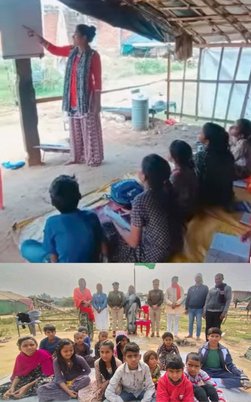 Rashtrapati dropati murmu se madhay pradesh me jalvanshi Nishad manjhi samaj ki beti Komal Batham ki mulakat